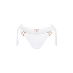 Moda Minx Amour Tie Side Brazilian Bikini Hose Damen White
