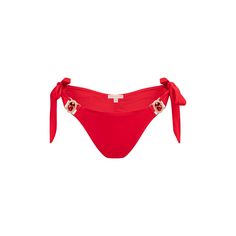 Moda Minx Amour Tie Side Brazilian Bikini Hose Damen Red