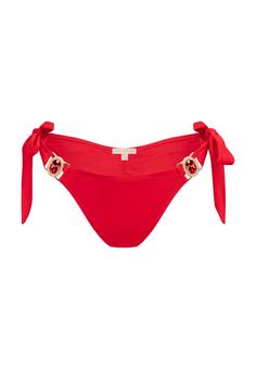 Moda Minx Amour Tie Side Brazilian Bikini Hose Damen Red