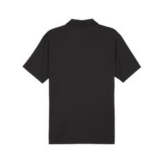 Rückansicht von PUMA teamGOAL Poloshirt Poloshirt Herren schwarzweissgrau