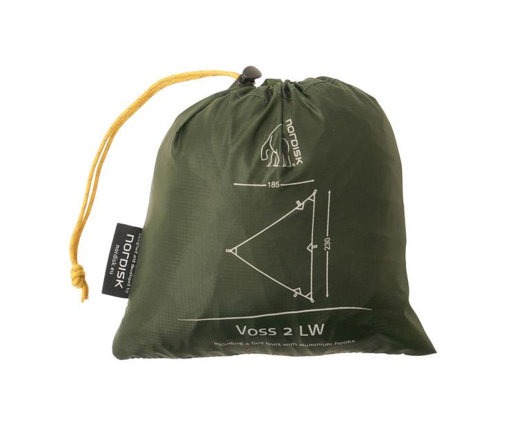 Nordisk Nordisk VOSS 2 LW TENTWING Tarp - Forest Green - 1 | SportScheck