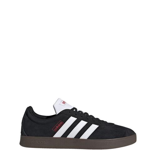 Rückansicht von adidas VL Court 2.0 Schuh Sneaker Herren Core Black / Cloud White / Better Scarlet