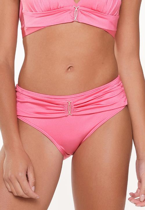 Rückansicht von LingaDore Bikini Short Bikini Hose Damen Hot pink