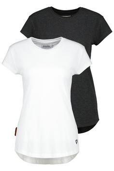 ALIFE AND KICKIN MimmyAK T-Shirt Damen weiß / schwarz