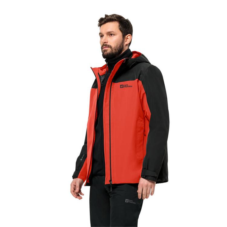 Jack Wolfskin Jack Wolfskin TAUBENBERG 3IN1 JKT M Doppeljacke Herren - hot choc - 0 | SportScheck