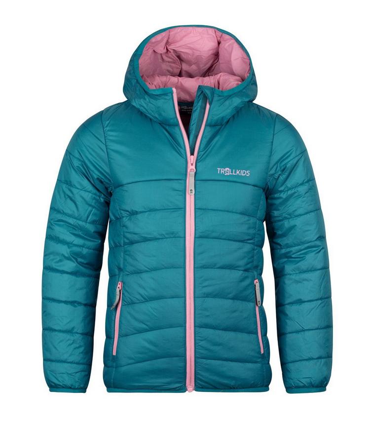 Trollkids Trollkids Eikefjord Steppjacke M&auml;dchen - Blaugr&uuml;n/Violett - 0 | SportScheck