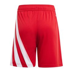 Rückansicht von adidas Fortore 23 Shorts Funktionsshorts Kinder Team Power Red 2 / White