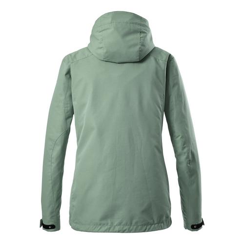 Rückansicht von KILLTEC Inkele Softshelljacke Damen Laubgrün