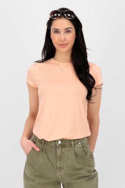 Rückansicht von ALIFE AND KICKIN MimmyAK A T-Shirt Damen mellow peach