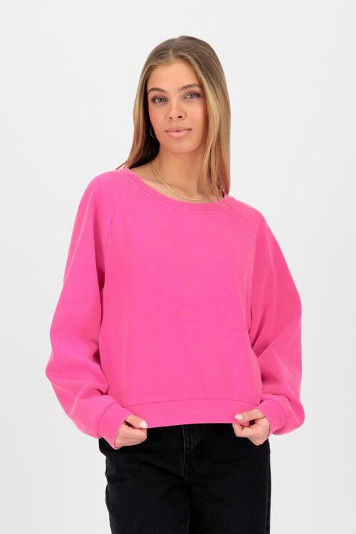 Rückansicht von ALIFE AND KICKIN TeonaAK A Sweatshirt Damen hot pink