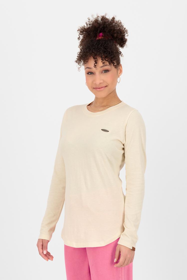 ALIFE AND KICKIN ALIFE AND KICKIN LeaAK A Langarmshirt Damen - chalk melange - 1 | SportScheck