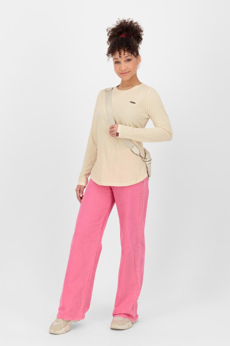 ALIFE AND KICKIN ALIFE AND KICKIN LeaAK A Langarmshirt Damen - chalk melange - 4 | SportScheck