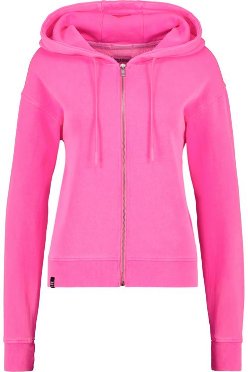 Rückansicht von ALIFE AND KICKIN RanaAK A Sweatjacke Damen hot pink