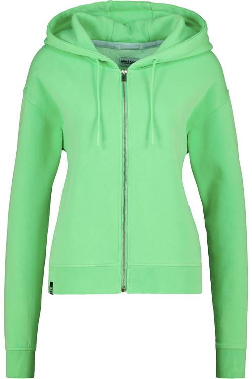 Rückansicht von ALIFE AND KICKIN RanaAK A Sweatjacke Damen green apple