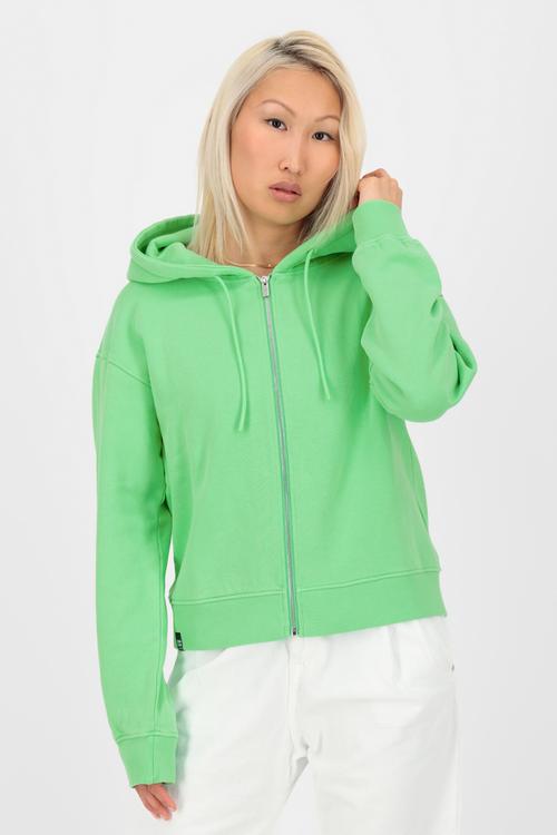 Rückansicht von ALIFE AND KICKIN RanaAK A Sweatjacke Damen green apple