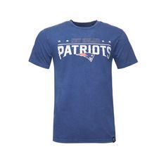 Re:Covered NFL New England Patriots Printshirt Herren Blau