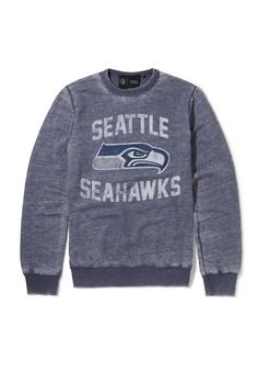 Re:Covered NFL Seattle Seahawks Classic Print Sweatshirt blue