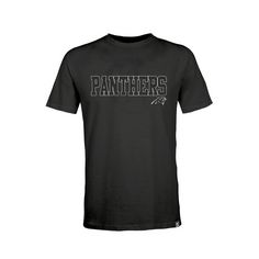 Re:Covered NFL Panthers Logo Core Printshirt Black