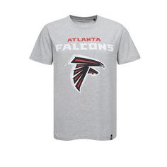 Re:Covered NFL Falcons Core Printshirt Herren Grey Marl