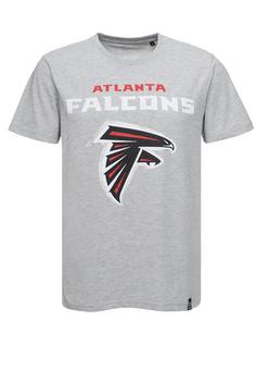 Re:Covered NFL Falcons Core Printshirt Herren Grey Marl