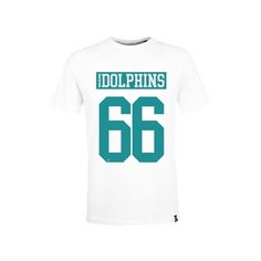 Re:Covered NFL Dolphins 82 Core Printshirt Herren White