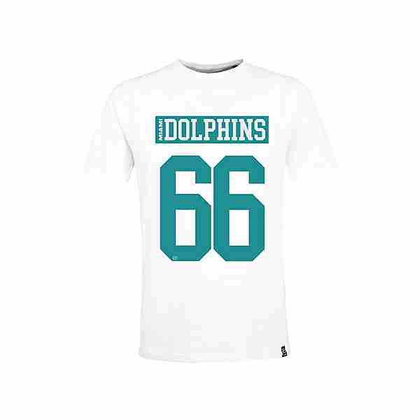 Re:Covered NFL Dolphins 82 Core Printshirt Herren White