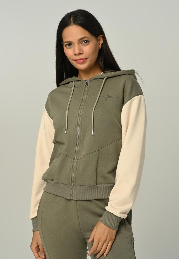 Tom Barron Tom Barron Trainingsanzug Damen - khaki - 3 | SportScheck