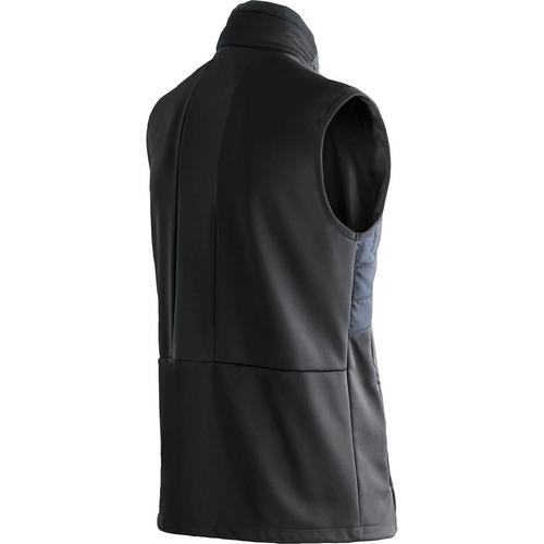 Rückansicht von Maier Sports Skjoma Vest Outdoorweste Herren Schwarz