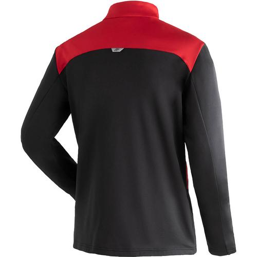 Rückansicht von Maier Sports Astun Jersey Langarmshirt Herren Rot