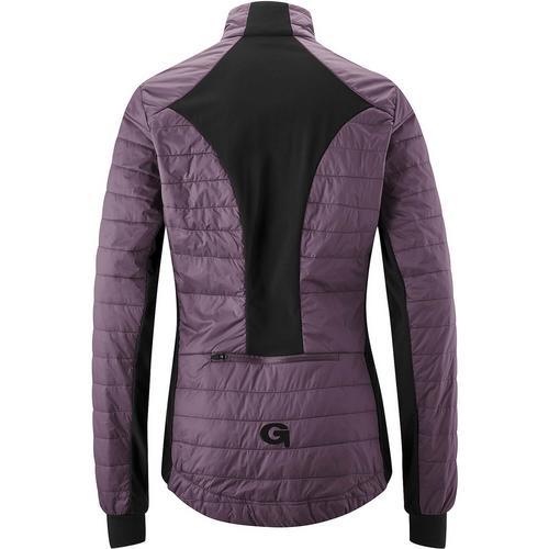 Rückansicht von Gonso Marmora Fahrradjacke Damen Violett