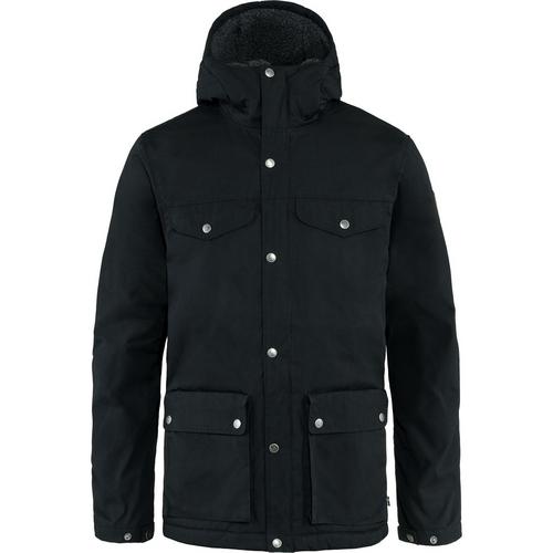 Rückansicht von FJÄLLRÄVEN Greenland Winterjacke Herren Schwarz