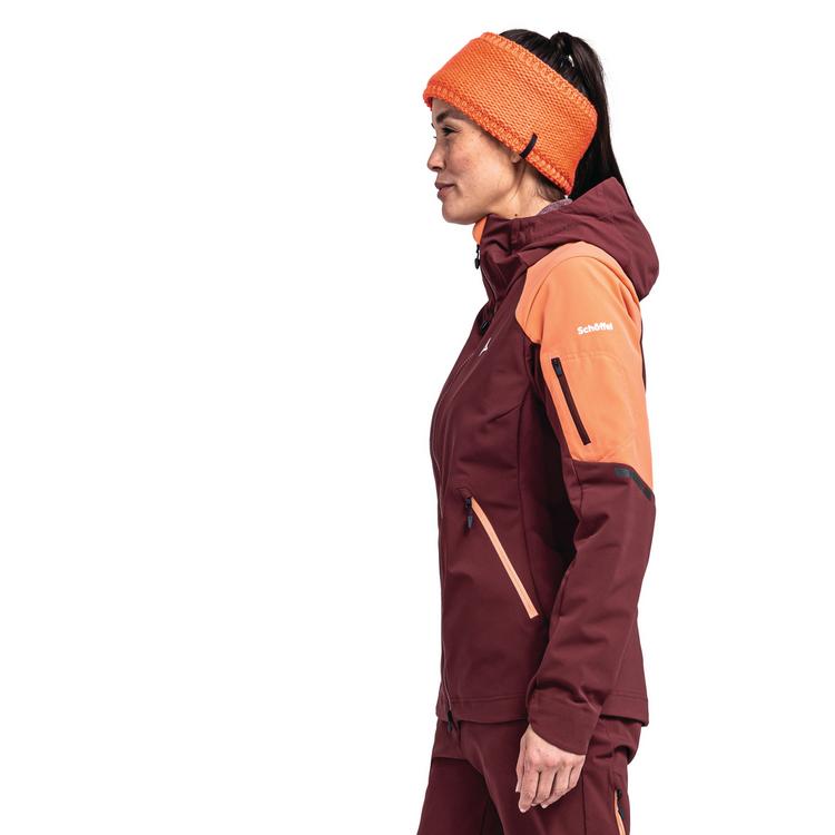 Sch&ouml;ffel Sch&ouml;ffel Softshell Jacket Kals L Outdoorjacke Damen - 2965 - rot - 2 | SportScheck