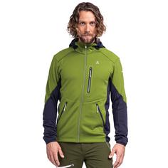 Rückansicht von Schöffel Fleece Hoody Lodron M Fleecejacke Herren 6335 grün