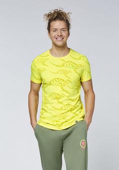 Rückansicht von Chiemsee T-Shirt T-Shirt Herren 2015 Yellow/Sand