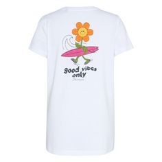 Rückansicht von Chiemsee T-Shirt T-Shirt Kinder 11-0601 Bright White