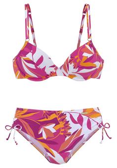 sunseeker Bügel-Bikini Bikini Set Damen beere-orange