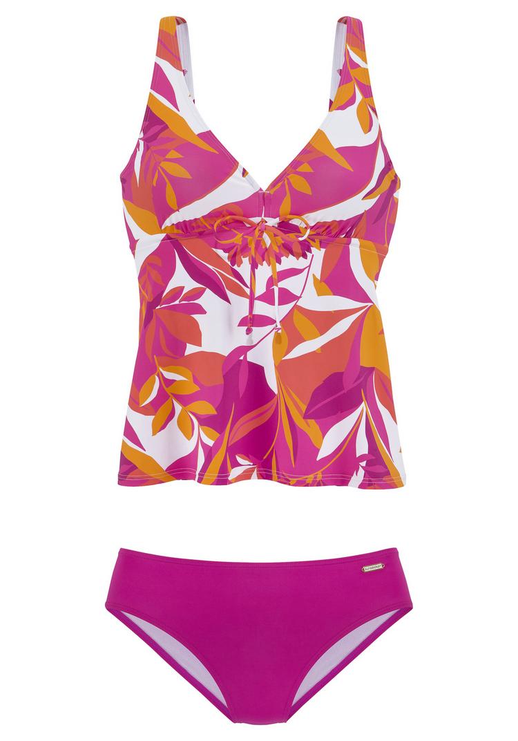sunseeker sunseeker B&uuml;gel-Tankini Bikini Set Damen - beere - organge - 0 | SportScheck