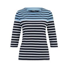 JOY sportswear CELIA T-Shirt Damen daylight blue stripes
