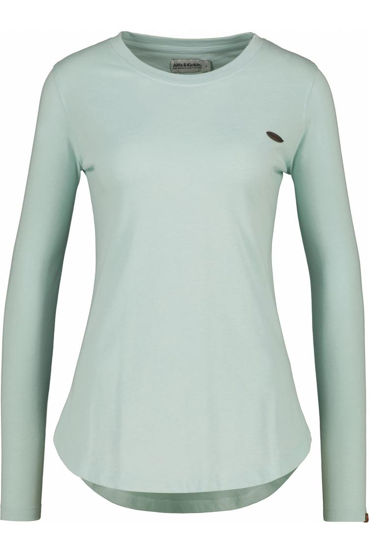 ALIFE AND KICKIN ALIFE AND KICKIN LeaAK A Langarmshirt Damen - fresh mint melange - 0 | SportScheck