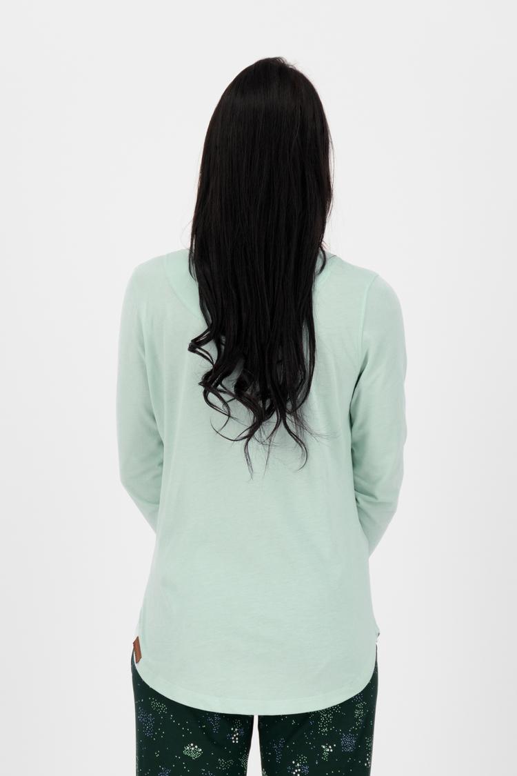 ALIFE AND KICKIN ALIFE AND KICKIN LeaAK A Langarmshirt Damen - fresh mint melange - 2 | SportScheck