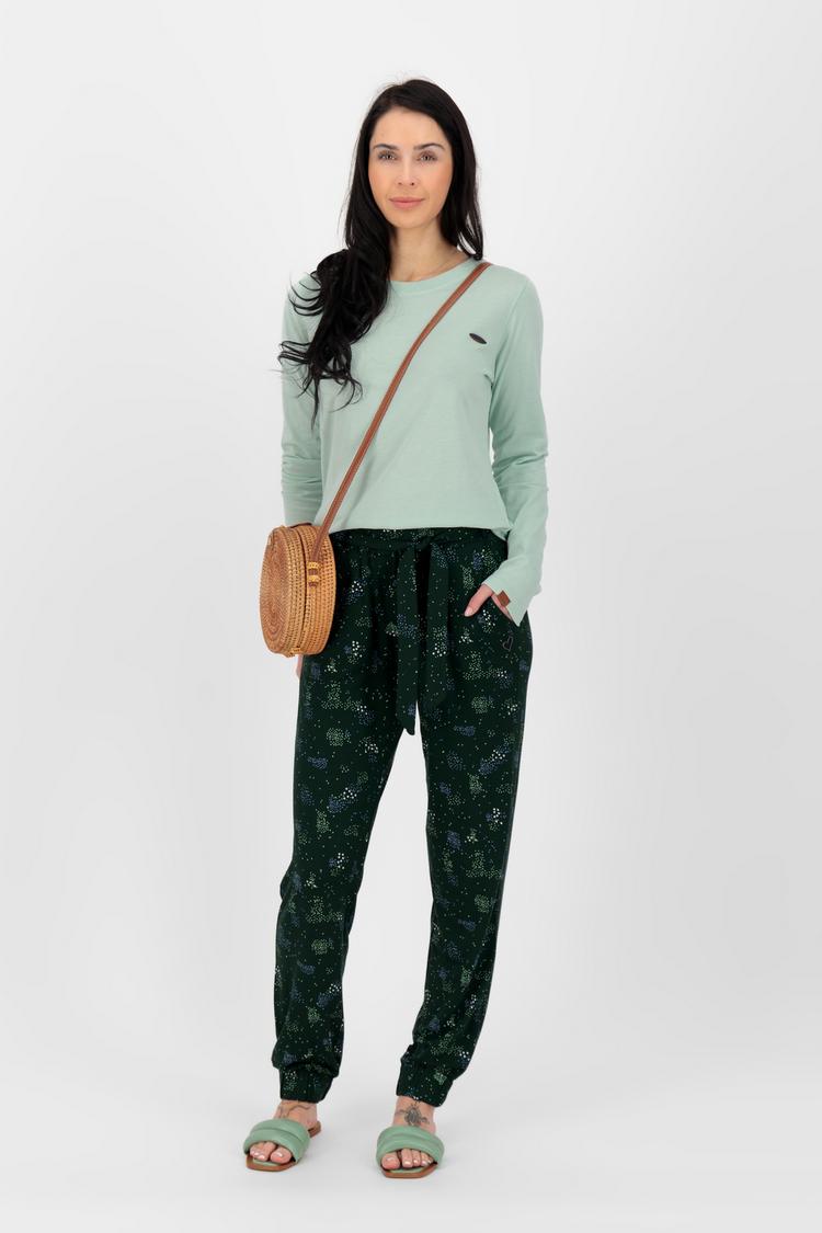 ALIFE AND KICKIN ALIFE AND KICKIN LeaAK A Langarmshirt Damen - fresh mint melange - 4 | SportScheck