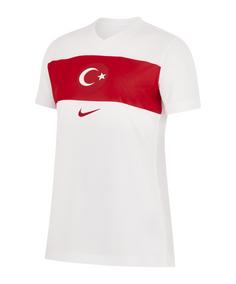 Nike Türkei Fan Trikot Home EM 2024 Damen Fußballtrikot Damen weissrot