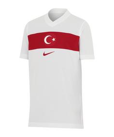 Nike Türkei Fan Trikot Home EM 2024 Kids Fußballtrikot Kinder weissrot
