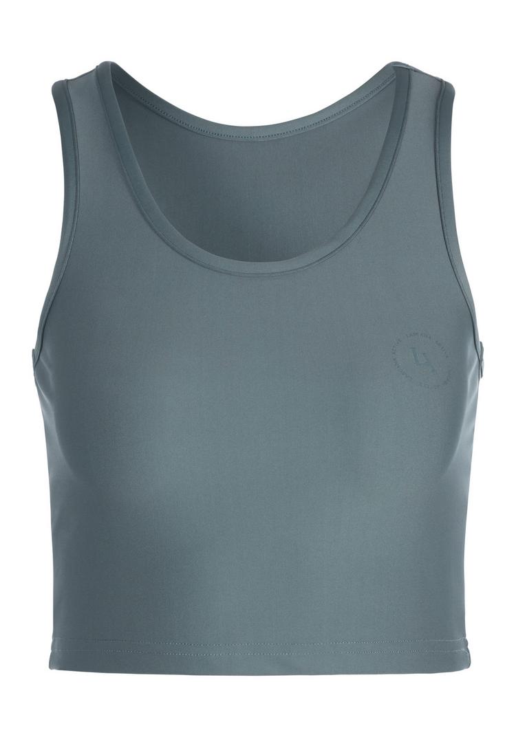 LASCANA Active LASCANA Active Crop-Top Croptop Damen - dunkelgr&uuml;n - 0 | SportScheck