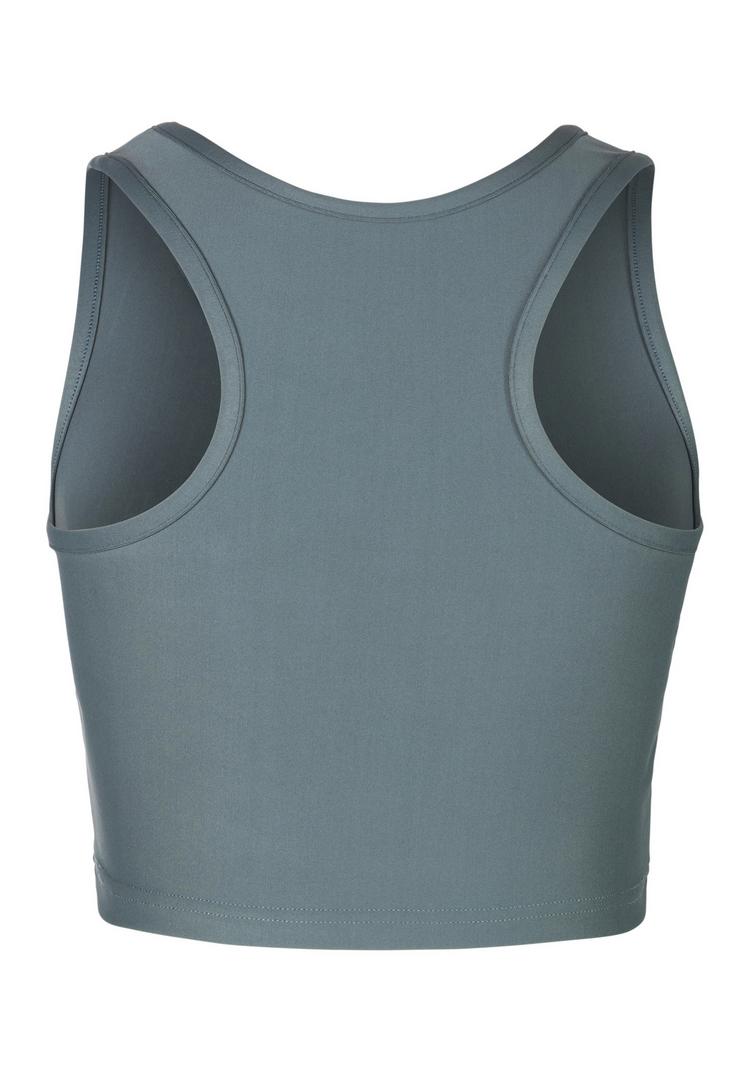 LASCANA Active LASCANA Active Crop-Top Croptop Damen - dunkelgr&uuml;n - 0 | SportScheck