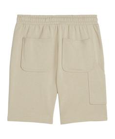 Rückansicht von PUMA Downtown 8In Short Sweathose Herren gruen