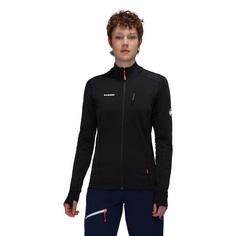 Rückansicht von Mammut Taiss Light Fleecejacke Damen black