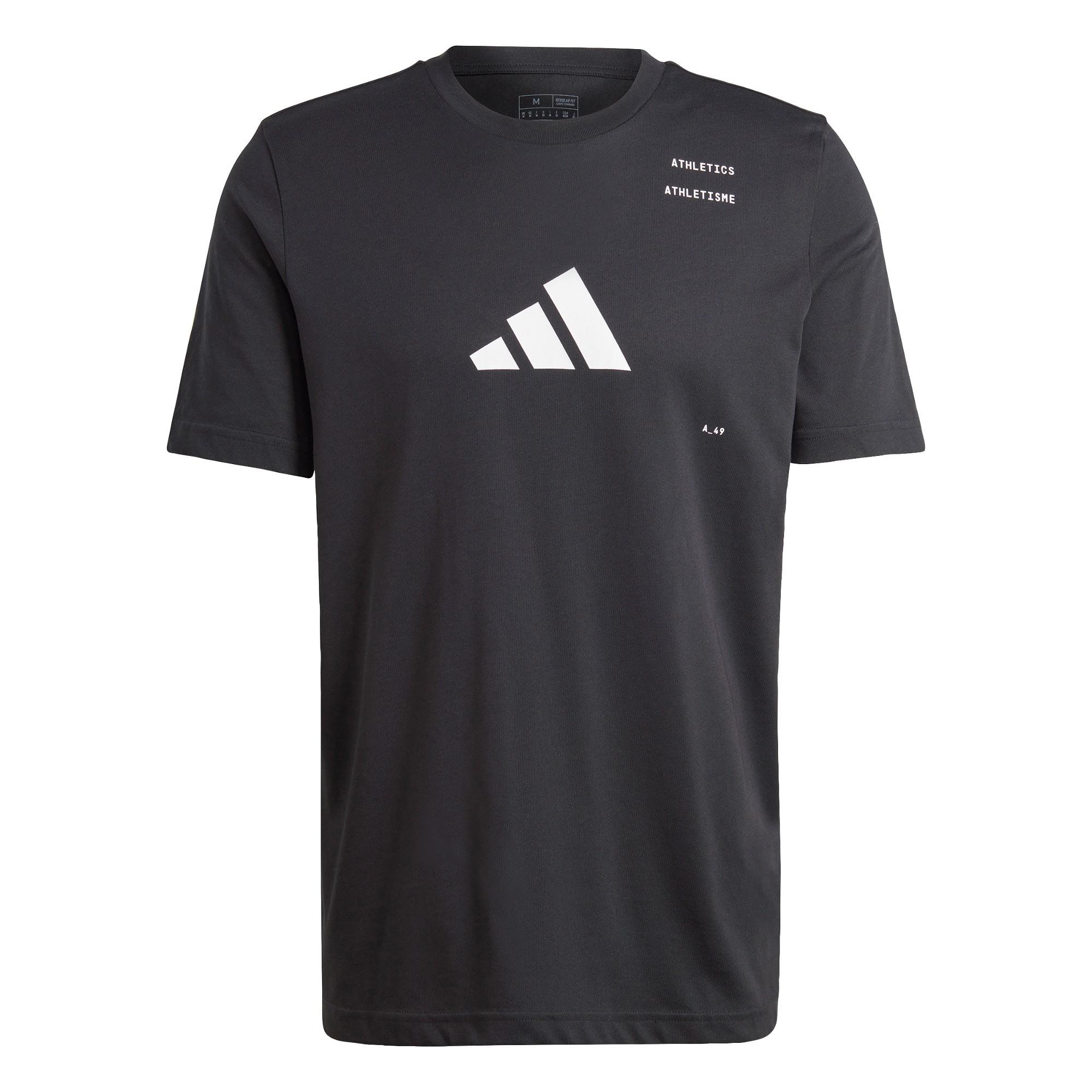 Adidas Athletics Category Graphic T Shirt T Shirt Herren Black im Online Shop von SportScheck kaufen