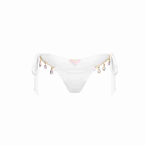 Moda Minx Iris Droplet Tie Side Bikini Hose Damen White