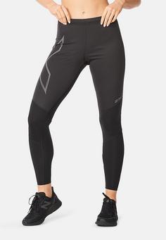 Rückansicht von 2XU Ignition Shield Comp Tights Tights Damen black-black reflective